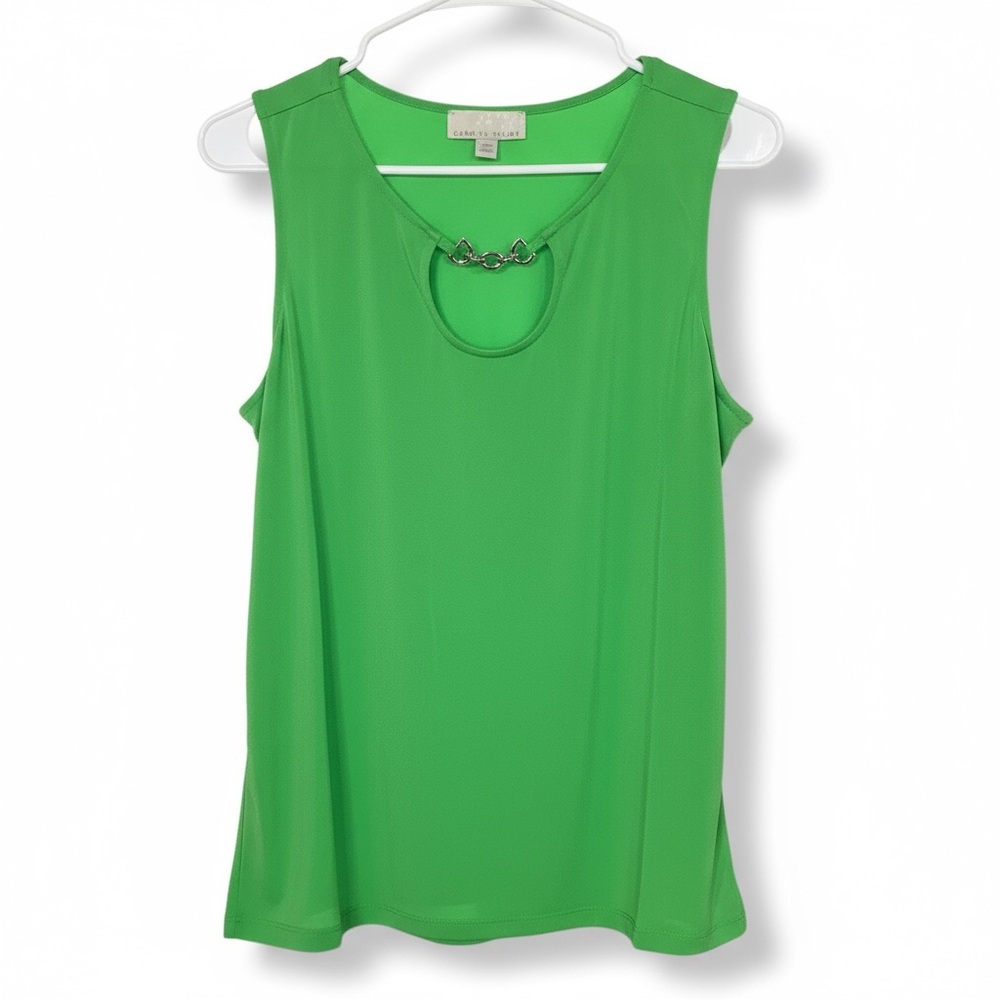 Carolyn Taylor by design
Vibrant Green Chain Detail Blouse
